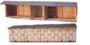 RSlaserKits 3009 F&S 5 BAY OPEN SHED, N Scale
