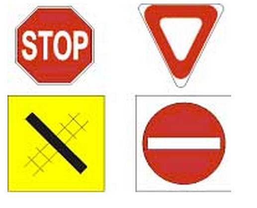 Osborn Model Kits 3011 Mandatory  Road Signs, N Scale