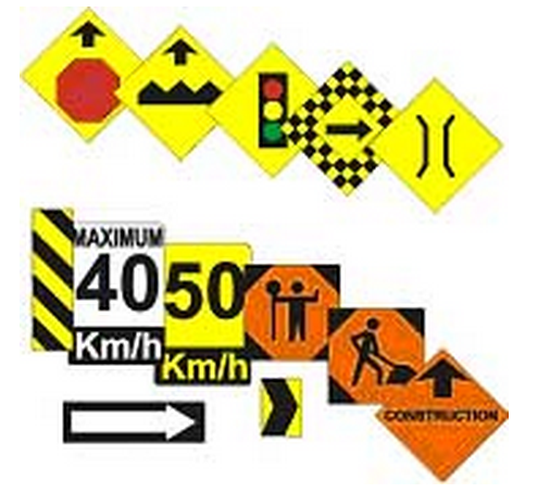 Osborn Model Kits 3012  Road Signs Assorted, N Scale