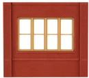 Design Preservations 30143  DOCK LEVEL VICTORIAN WINDOW, HO