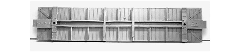 Tichy Train Group 3019 Freight Car Underframes -- USRA Single Sheathed Box Car, HO Scale