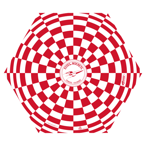 Estes Rockets 2271 24 inch Printed Parachute