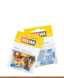 Brawa Modellspielwaren 3045 Round Sockets -- Blue