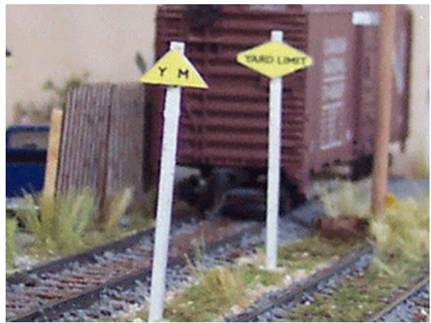 Osborn Model Kits 3053  Yard Limit Signs, N