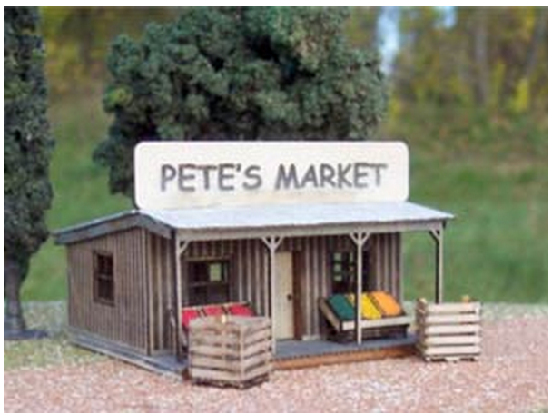 Osborn Model Kits 3062 N Pete's Produce Stand