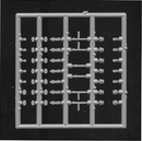 Tichy Train Group 3070  WOOD BOXCAR DOOR HARDWARE 1, HO