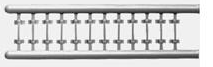 Tichy Train Group 3075  BRACKET GRABIRONS 48pcs, HO