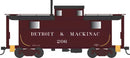 Bowser 43354 PRR Class N5 Steel Cabin Car (Caboose) - Ready to Run -- Detroit & Mackinac