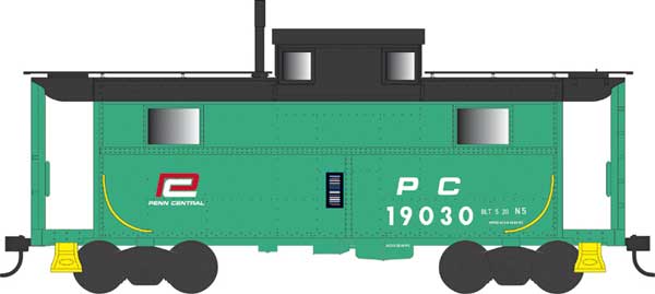 PREORDER Bowser 43355 PRR Class N5 Steel Cabin Car (Caboose) - Ready to Run -- Penn Central