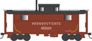 Bowser 43358 PRR Class N5 Steel Cabin Car (Caboose) - Ready to Run -- Pennsylvania Railroad