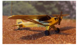 Osborn Model Kits 3089  Piper J-3 Cub, N Scale