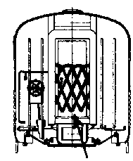 Cal-Scale Train Parts 309 Tail Gate (Brass Casting) pkg2, HO