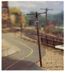 Osborn Model Kits 3099  Utility Poles 8pk, N Scale