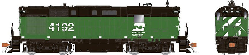 Rapido 31555 HO RS-11: Burlington Northern - Green and Black: