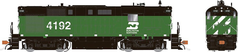 Rapido 31054 HO RS-11: Burlington Northern - Green and Black: