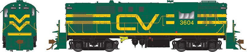 Rapido 31560 HO RS-11: Central Vermont - Green w/Noodle: