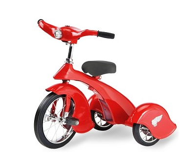 Morgan Cycle 31201 Retro Style Red Bird Steel Tricycle