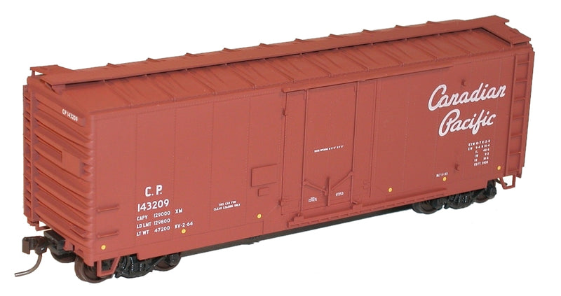 Accurail 3127 40' Plug Door Boxcar, Canadian Pacific Built '55/'64, HO