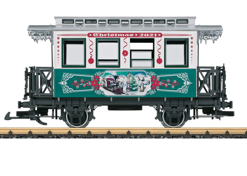 LGB 36021 Christmas Car for 2021, G Scale