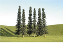 Bachmann 32003 SCENESCAPES 5" - 6" Conifer Trees