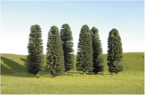 Bachmann 32005 SCENESCAPES 5" - 6" Cedar Trees