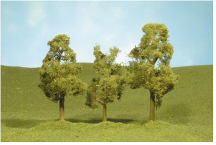 Bachmann 32009 SCENESCAPES 3" - 4" Sycamore Trees