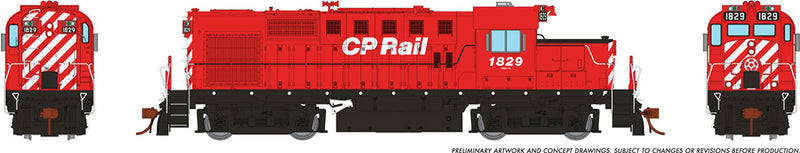 Rapido 032566 RS-18u DCC/Sound CP Rail - No Multimark