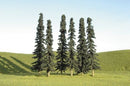 Bachmann 32103 3" - 4" Conifer Trees