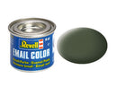 Revell 32165 Email Color, Bronze Green, Matt, 14ml, RAL 6031