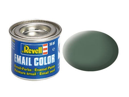 Revell 32167 Email Color, Greenish Grey, Matt, 14ml, RAL 7009