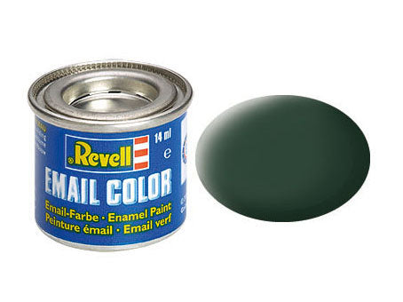 Revell 32168 Email Color, Dark Green (RAF), Matt, 14ml