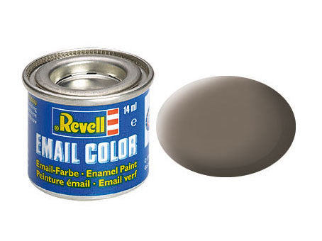 Revell 32187 Email Color, Earth Brown, Matt, 14ml, RAL 7006