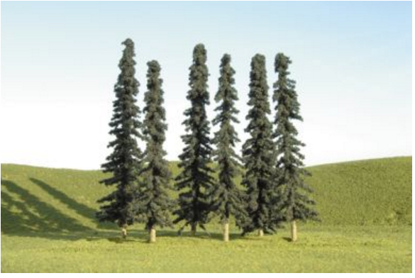 Bachmann 32203 8" - 10" Conifer Trees