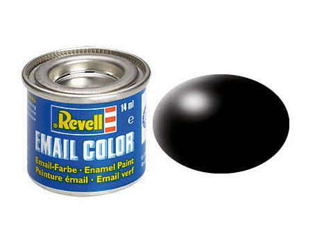 Revell 32302 Email Color, Black, Silk, 14ml, RAL 9005
