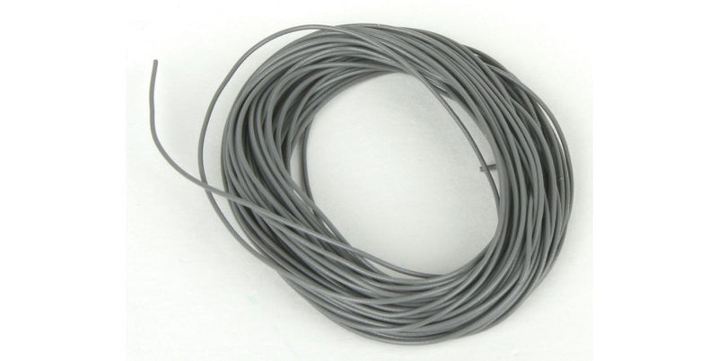 Train Control Systems TCS1226 32 Gauge Wire 20' 6.1m Roll -- Gray