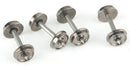Walthers 920-2300 33" Turned Metal RP-25 Wheelsets - With Metal Axles pkg(12), HO Scale