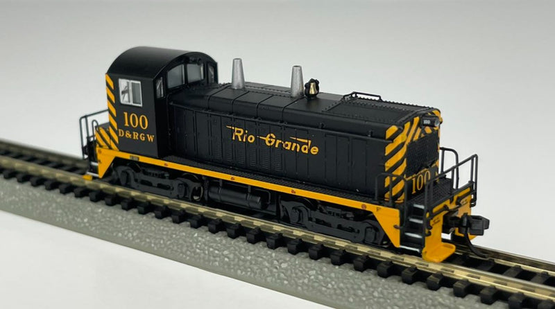 BLI 7490 EMD NW2, DRGW 100, Black & Gold, Paragon4 Sound/DC/DCC, N