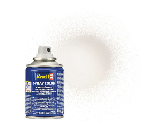 Revell 34104 Spray Color, White, Gloss, 100ml