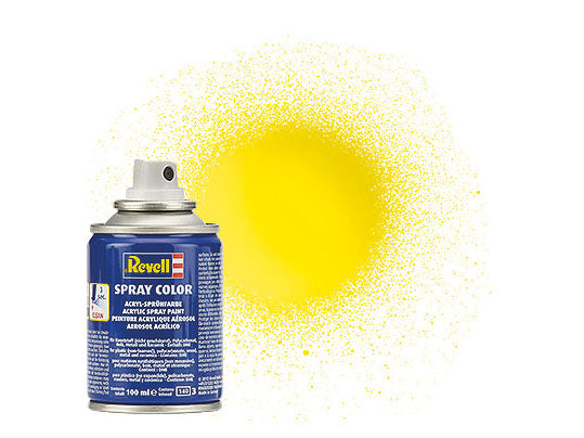 Revell 34112 Spray Color, Yellow, Gloss, 100ml