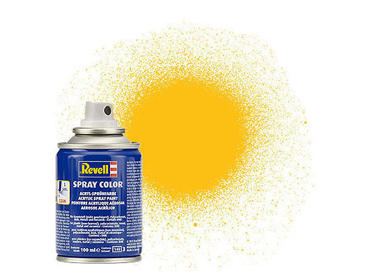 Revell 34115 Spray Color, Yellow, Matt, 100ml