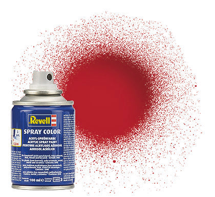 Revell 34134 Spray Color, Italian Red, Gloss, 100ml