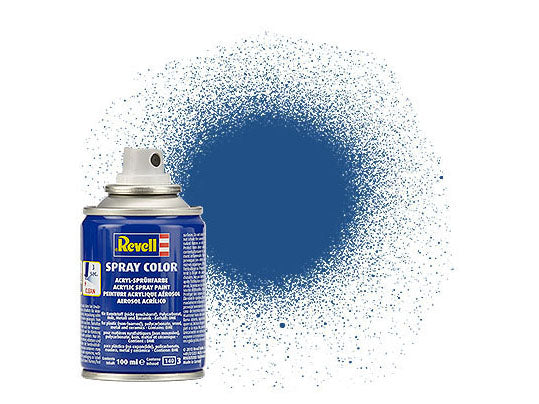 Revell 34156 Spray Color, Blue, Matt, 100ml