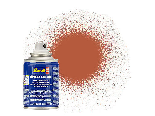 Revell 34185 Spray Color, Brown, Matt, 100ml