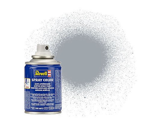 Revell 34190 Spray Color, Silver, Metallic, 100ml