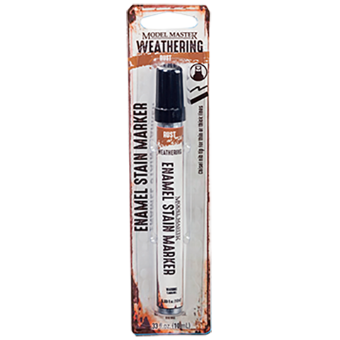 Testors 342893 Enamel Stain Weathering Markers Rust