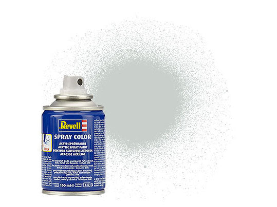 Revell 34371 Spray Color, Light Grey, Silk, 100ml