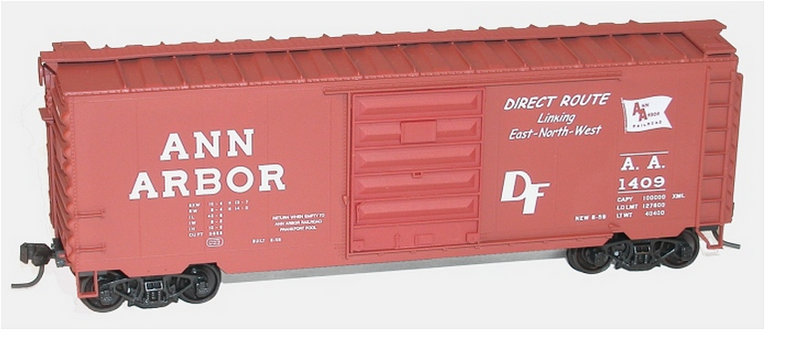 Accurail 3450 40' PS-1 STEEL BOXCAR AA, HO