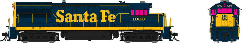 Rapido 035507 HO GE U25B Low Hood: Santa Fe - Pinstripe Scheme: