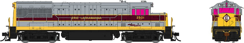 Rapido 035012 HO GE U25B Low Hood: Erie Lackawana - Early Scheme: