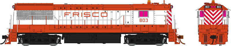 Rapido 035527 HO GE U25B High Hood: St. Louis-San Francisco (SLSF):